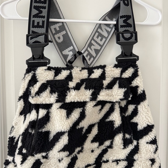 NWT Free People Movement Hit the Slopes Houndstooth Overalls - Picture 4 of 9